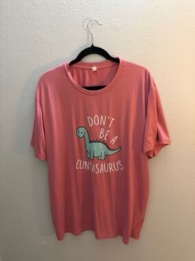 2XL Graphic Tee Bundle Funny Dinosaur Shirts”